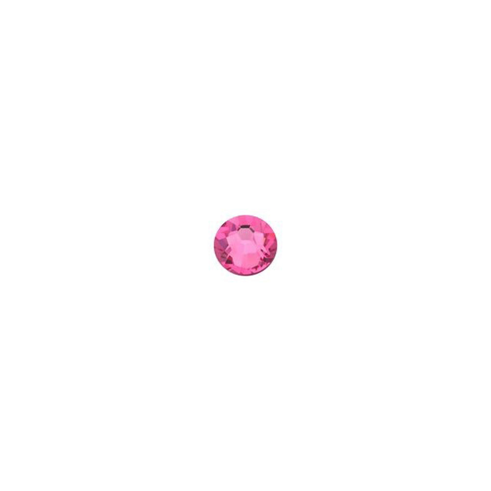 PRESTIGE Crystal, #2058 Round Flatback Rhinestone SS9, Rose (1 Piece)