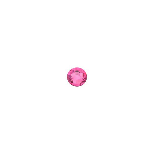 PRESTIGE Crystal, #2058 Round Flatback Rhinestone SS9, Rose (1 Piece)
