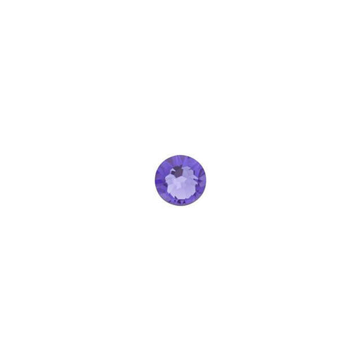 PRESTIGE Crystal, #2058 Round Flatback Rhinestone SS9, Tanzanite (1 Piece)