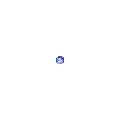 PRESTIGE Crystal, #2058 Round Flatback Rhinestone SS5, Tanzanite Shimmer (1 Piece)