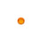 PRESTIGE Crystal, #2058 Round Flatback Rhinestone SS12, Tangerine (1 Piece)
