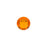 PRESTIGE Crystal, #2058 Round Flatback Rhinestone SS20, Tangerine (1 Piece)