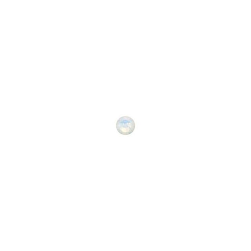 PRESTIGE Crystal, #2058 Round Flatback Rhinestone SS5, White Opal (1 Piece)