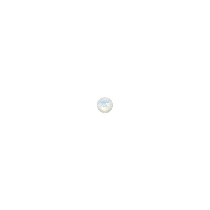 PRESTIGE Crystal, #2058 Round Flatback Rhinestone SS5, White Opal (1 Piece)