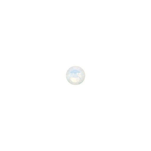 PRESTIGE Crystal, #2058 Round Flatback Rhinestone SS9, White Opal (1 Piece)