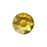 PRESTIGE Crystal, #H2078 Hotfix Round Flatback Rhinestone SS20, Golden Topaz (1 Piece)
