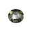 PRESTIGE Crystal, #2088 Round Flatback Rhinestone SS34, Black Diamond (1 Piece)