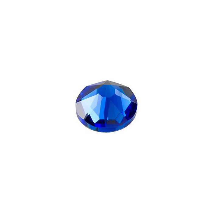 Swarovski Crystal, #2088 Swarovski Round Flatback Rhinestone SS20, Capri Blue (1 Piece)