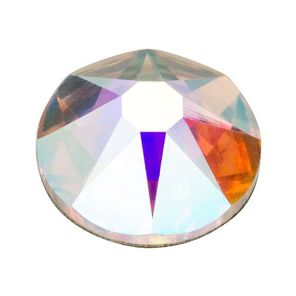 PRESTIGE Crystal, #2088 Round Flatback Rhinestone SS48, Crystal AB (1 Piece)