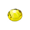 PRESTIGE Crystal, #2088 Round Flatback Rhinestone SS34, Citrine (1 Piece)