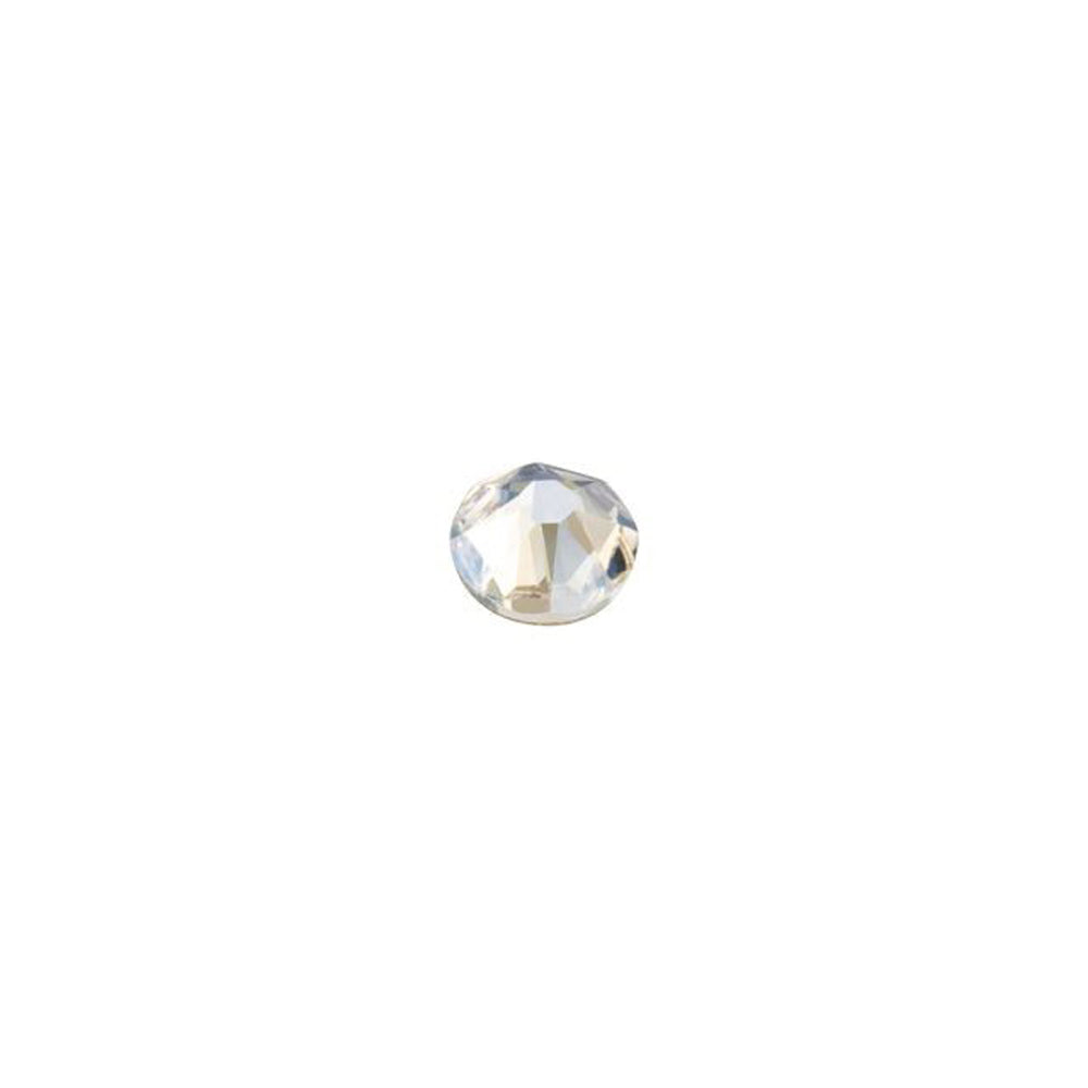 PRESTIGE Crystal, #2088 Round Flatback Rhinestone SS12, Crystal Moonlight (1 Piece)