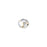 PRESTIGE Crystal, #2088 Round Flatback Rhinestone SS16, Crystal Moonlight (1 Piece)