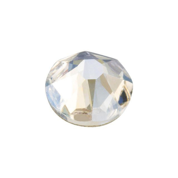 PRESTIGE Crystal, #2088 Round Flatback Rhinestone SS34, Crystal Moonlight (1 Piece)