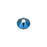 PRESTIGE Crystal, #2088 Round Flatback Rhinestone SS20, Metallic Blue (1 Piece)