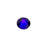 PRESTIGE Crystal, #2088 Round Flatback Rhinestone SS20, Cobalt (1 Piece)