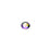PRESTIGE Crystal, #2088 Round Flatback Rhinestone SS12, Crystal Paradise Shine (1 Piece)