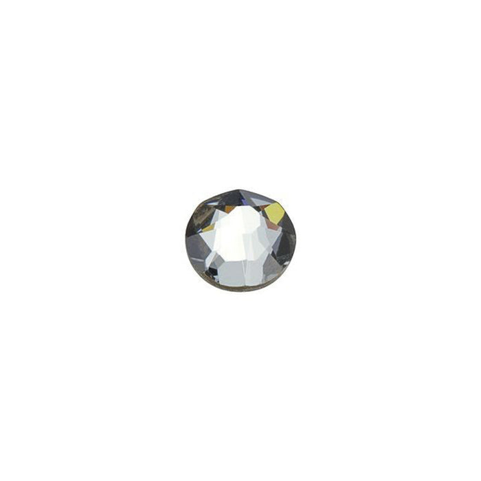 PRESTIGE Crystal, #2088 Round Flatback Rhinestone SS16, Crystal Silver Night (1 Piece)