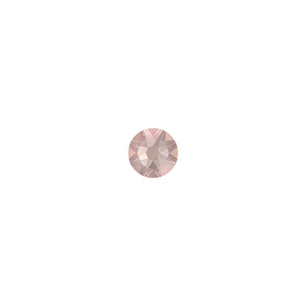 PRESTIGE Crystal, #2088 Round Flatback Rhinestone SS16, Dusty Pink LacquerPRO DeLite (1 Piece)