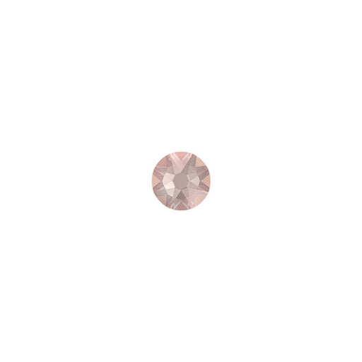 PRESTIGE Crystal, #2088 Round Flatback Rhinestone SS16, Dusty Pink LacquerPRO DeLite (1 Piece)