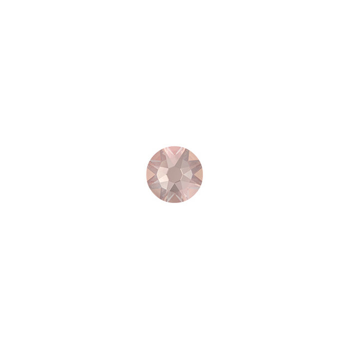 PRESTIGE Crystal, #2088 Round Flatback Rhinestone SS16, Dusty Pink LacquerPRO DeLite (1 Piece)