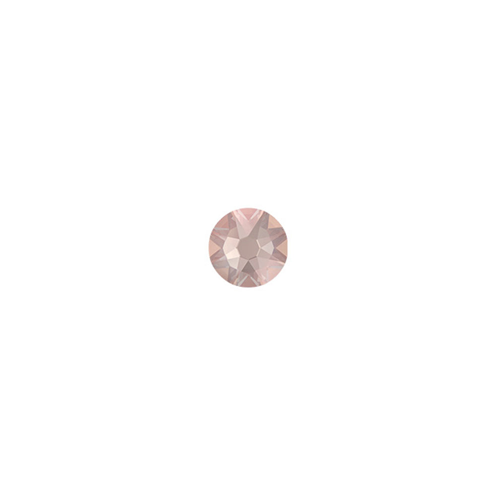 PRESTIGE Crystal, #2088 Round Flatback Rhinestone SS30, Dusty Pink LacquerPRO DeLite (1 Piece)