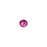 PRESTIGE Crystal, #2088 Round Flatback Rhinestone SS12, Fuchsia (1 Piece)