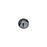 PRESTIGE Crystal, #2088 Round Flatback Rhinestone SS16, Jet Hematite (1 Piece)