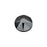 PRESTIGE Crystal, #2088 Round Flatback Rhinestone SS30, Jet Hematite (1 Piece)