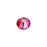 PRESTIGE Crystal, #2088 Round Flatback Rhinestone SS20, Hyacinth Shimmer (1 Piece)