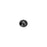 PRESTIGE Crystal, #2088 Round Flatback Rhinestone SS12, Jet (1 Piece)