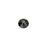 PRESTIGE Crystal, #2088 Round Flatback Rhinestone SS16, Jet (1 Piece)