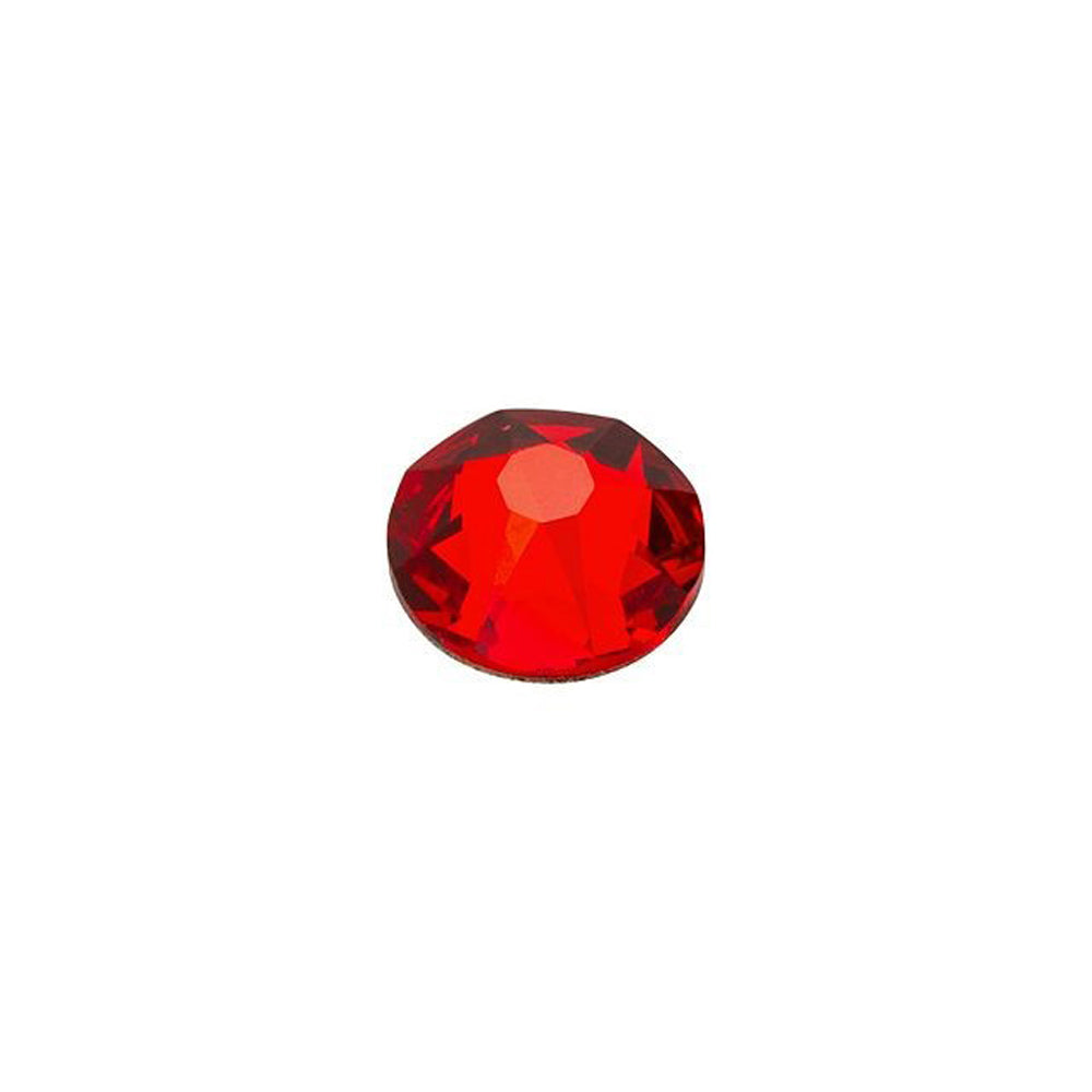PRESTIGE Crystal, #2088 Round Flatback Rhinestone SS20, Light Siam (1 Piece)