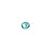 PRESTIGE Crystal, #2088 Round Flatback Rhinestone SS12, Light Turquoise (1 Piece)