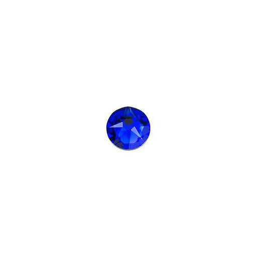 PRESTIGE Crystal, #2088 Round Flatback Rhinestone SS12, Majestic Blue (1 Piece)