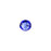 PRESTIGE Crystal, #2088 Round Flatback Rhinestone SS16, Sapphire (1 Piece)