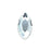 PRESTIGE Crystal, #2200 Navette Flatback Rhinestone 8mm, Crystal (1 Piece)