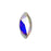 PRESTIGE Crystal, #2201 Marquise Flatback Rhinestone 14x6.0mm, Crystal AB (1 Piece)