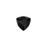 PRESTIGE Crystal, #2472 Trilliant Flatback Rhinestone 7mm, Jet (1 Piece)