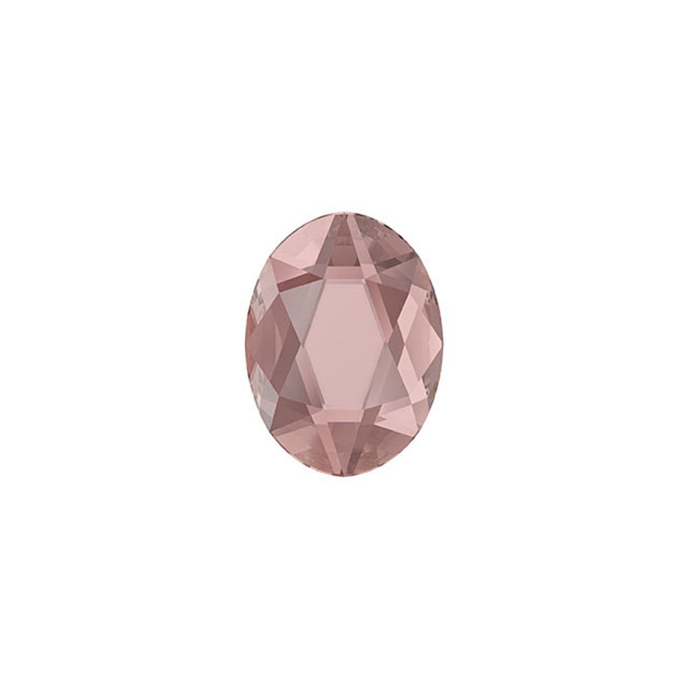 PRESTIGE Crystal, #2603 Oval Flatback Rhinestone 14mm, Vintage Rose (1 Piece)