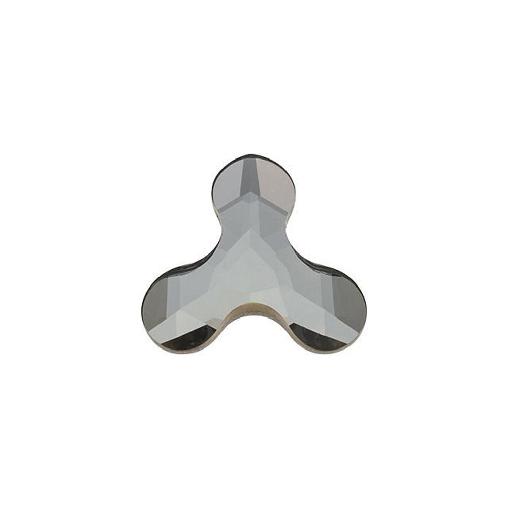 PRESTIGE Crystal, #2708 Molecule Flatback Rhinestone 8x8.5mm, Crystal Silver Night (1 Piece)