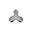 PRESTIGE Crystal, #2708 Molecule Flatback Rhinestone 8x8.5mm, Crystal Silver Night (1 Piece)
