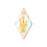 PRESTIGE Crystal, #2709 Rhombus Flatback Rhinestone 13mm, Crystal AB (1 Piece)