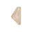 PRESTIGE Crystal, #2738 Triangle A Flatback Rhinestone 12x6mm, Ivory Cream Shiny LacquerPRO (1 Piece)