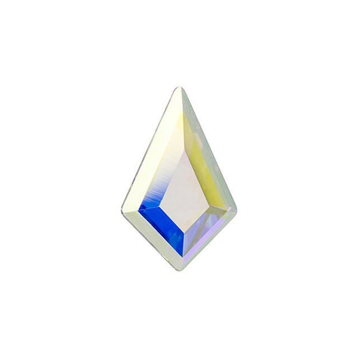 PRESTIGE Crystal, #2771 Kite Flatback Rhinestone 12.9x8.3mm, Crystal AB (1 Piece)