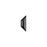 PRESTIGE Crystal, #2772 Trapeze Flatback Rhinestone 8.6x2.8mm, Jet (1 Piece)