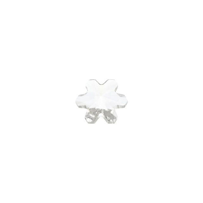 PRESTIGE Crystal, #2826 Rivoli Snowflake Flatback Rhinestone 5mm, Crystal (1 Piece)