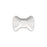 PRESTIGE Crystal, #2858 Bow Tie Flatback Rhinestone 6x4.5mm, Crystal (1 Piece)
