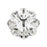 PRESTIGE Crystal, #3700 Margarita Flower Bead 14mm, Crystal (1 Piece)