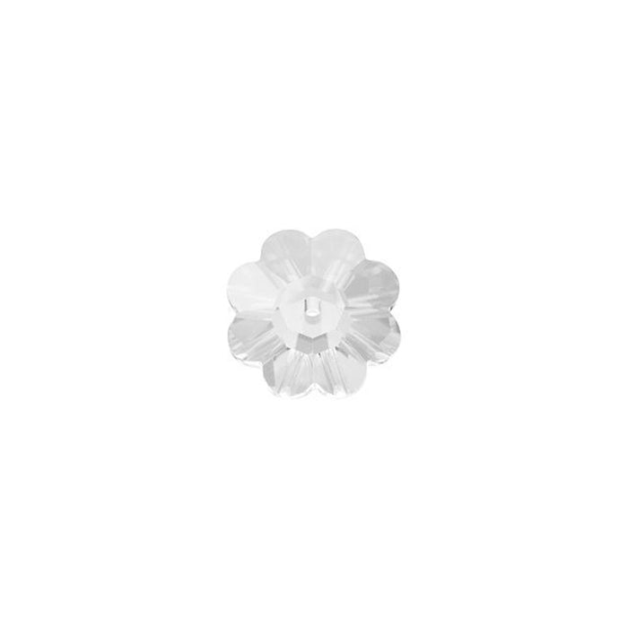 PRESTIGE Crystal, #3700 Swarovski Margarita Flower Bead 6mm, Crystal (1 Piece)
