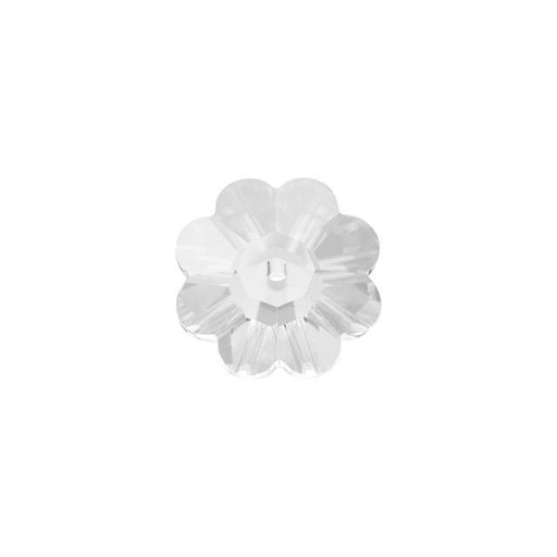 PRESTIGE Crystal, #3700 Swarovski Margarita Flower Bead 8mm, Crystal (1 Piece)
